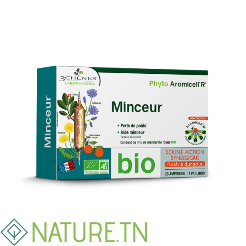 3 CHENES PHYTO AROMICELL'R MINCEUR 10ML*20 AMPOULES 1