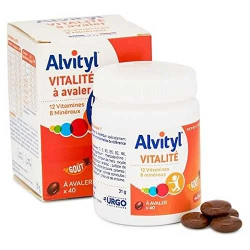 ALVITYL VITALITE VITAMINES+MINERAUX+OLIGO BT/40 2
