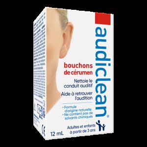 AUDICLEAN BOUCHONS DE CÉRUMEN 12ML