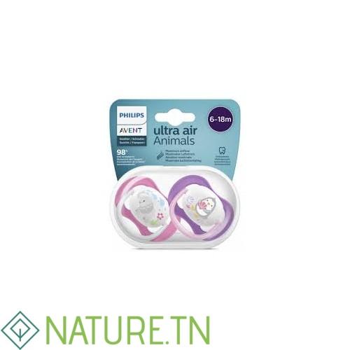 AVENT 2 SUCETTES 6-18M SCF080/08 1 AVENT 2 SUCETTES 6-18M SCF080/08 1