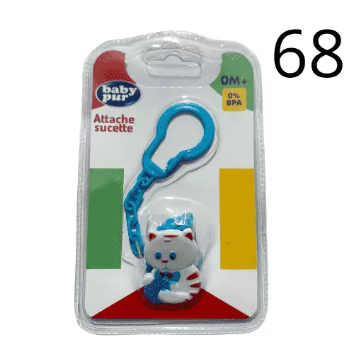 BABY PUR ATTACHE SUCETTE 0M+ 75900 2