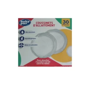 BABY PUR COUSSINETS D’ALLAITEMENT 30 PIECES