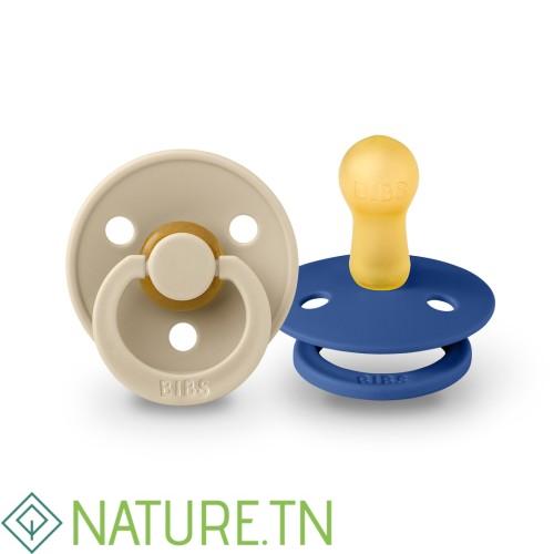 BIBS 02 SUCETTES PACIFIER VANILLA CORNFLOWER SIZE 1 2 BIBS 02 SUCETTES PACIFIER VANILLA CORNFLOWER SIZE 1 2