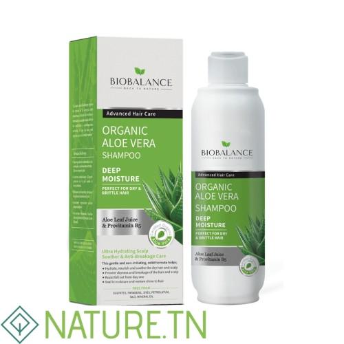 BIOBALANCE ORGANIC ALOE VERA SHAMPOO 330ML 3 BIOBALANCE ORGANIC ALOE VERA SHAMPOO 330ML