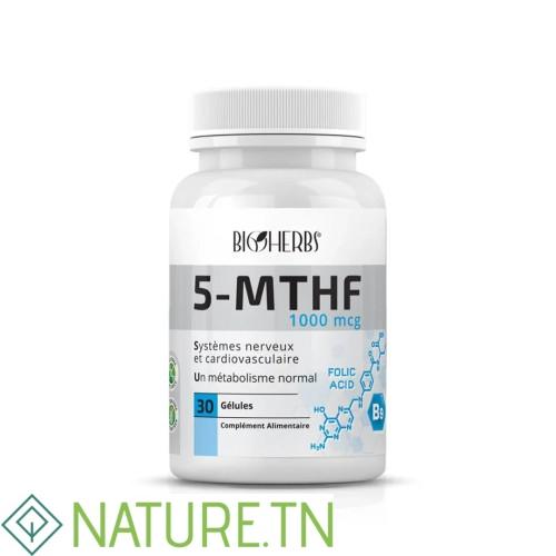 BIOHERBS 5-MTHF VITAMINE B9 30 GELULES 2