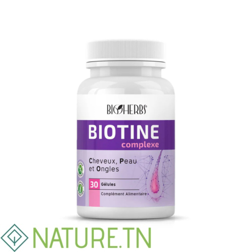 BIOHERBS BIOTINE COMPLEXE 30 GELULES 1