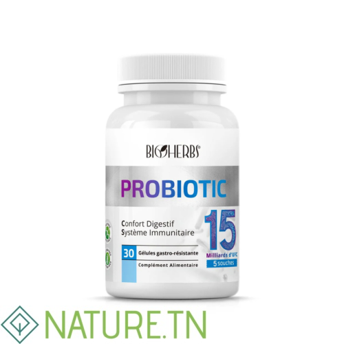 BIOHERBS PROBIOTIC 30 GELULES 2