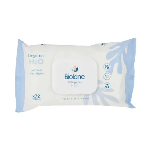 BIOLANE LINGETTES AU LAIT DE TOILETTE SENSITIVE 72 PIECES 1