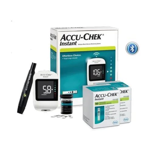 COFFRET ACCU-CHEK INSTANT (100 BANDELETTES+APPAREIL DE GLYCEMIE) 1