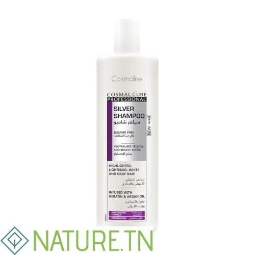 COSMALINE SHAMPOOING PROFESSIONNEL SILVER DE COSMAL CURE 500ML 2 COSMALINE SHAMPOOING PROFESSIONNEL SILVER DE COSMAL CURE 500ML 2