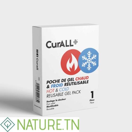 CURALL POCHE DE GEL CHAUD FROID 15*20CM 1 CURALL POCHE DE GEL CHAUD FROID 15*20CM 1