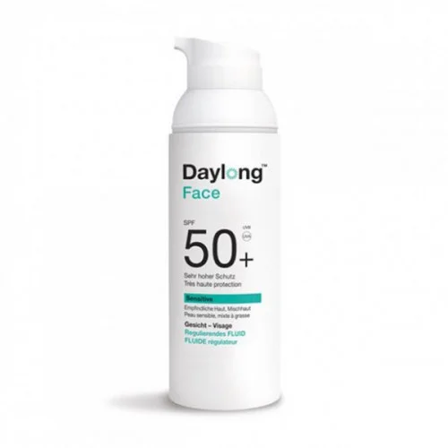 DAYLONG FACE SENSITIVE FLUIDE REGULATEUR SPF50+ 50ML 2