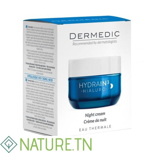 DERMEDIC HYDRAIN 3 CREME DE NUIT HYDRATANTE 55ML 1