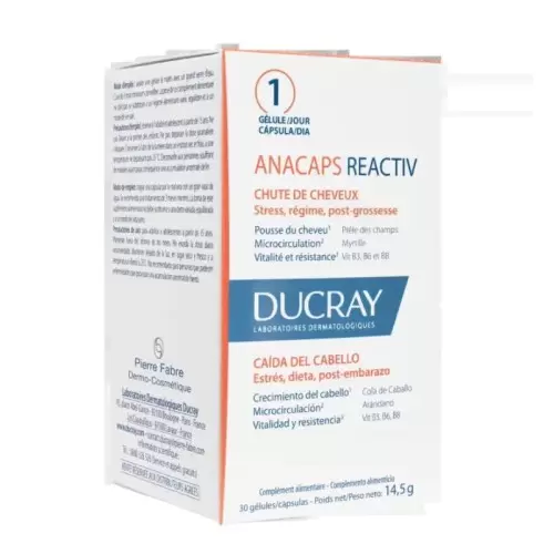 DUCRAY ANACAPS REACTIV 30 CAPSULES 2