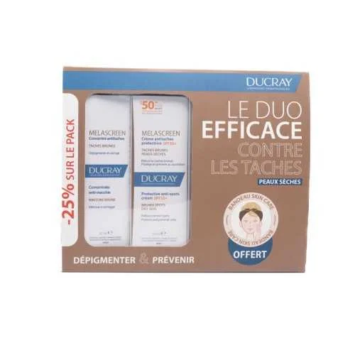 DUCRAY LE DUO EFFICACE CONTRE LES TACHES PEAUX SECHES 1