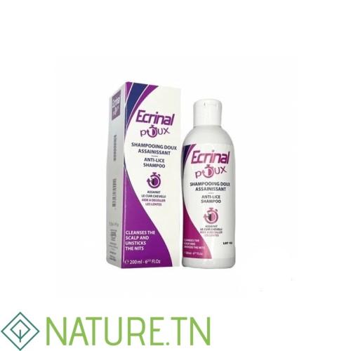 ECRINAL SHAMPOOING ANTI POUX DOUX ASSAINISSANT 200ML 1
