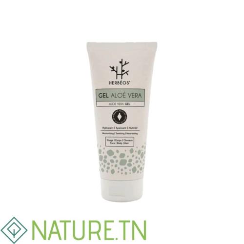 HERBEOS GEL ALOE VERA A L'HUILE DE PEPINS DE FIGUE DE BARBARIE ET AU COLLAGENE MARIN 200ML 1