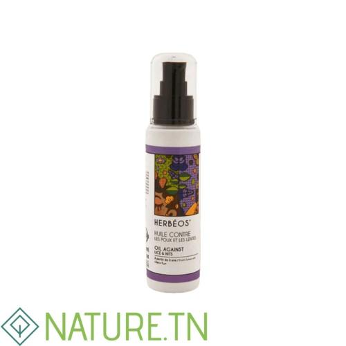 HERBEOS HUILE CONTRE LES POUX ET LES LENTES 100ML 3 HERBEOS HUILE CONTRE LES POUX ET LES LENTES 100ML