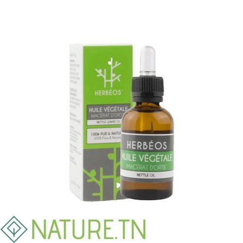 HERBEOS HUILE VEGETALE MACERAT D'ORTIE 30ML 2