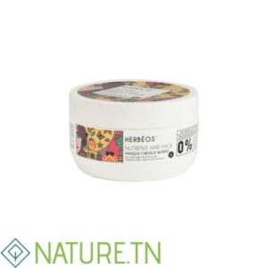HERBEOS MASQUE NUTRITIF CHEVEUX SECS ABIMES ET CASSANTS 250ML