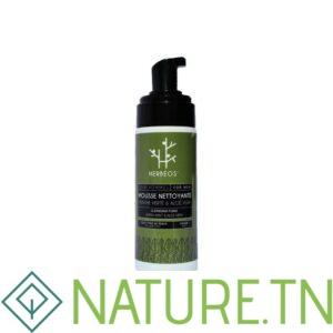 HERBEOS MEN MOUSSE NETTOYANTE ALOE VERA BIO 170ML