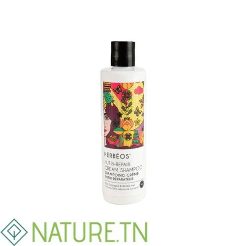 HERBEOS SHAMPOOING CREME NUTRI REPARATEUR CHEVEUX SECS 250ML 3 HERBEOS SHAMPOOING CREME NUTRI REPARATEUR CHEVEUX SECS 250ML