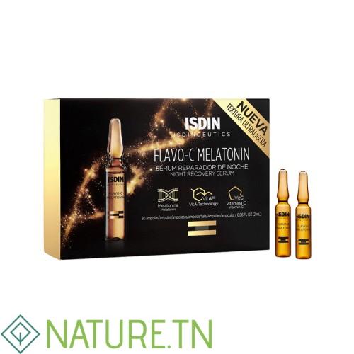 ISDIN ISDINCEUTICS FLAVO C MELATONIN SERUM REPARATEUR NUIT 30 UNIDOSES DE 2ML 1