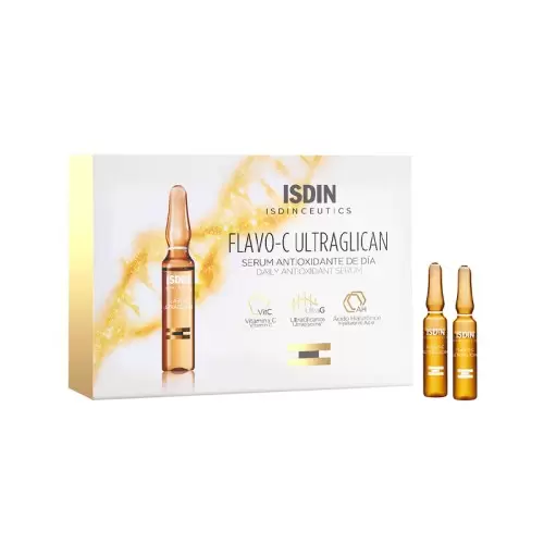 ISDIN ISDINCEUTICS FLAVO C ULTRAGLICAN ANTIOXYDANT ET HYDRATANT 30 UNIDOSES DE 2ML 1