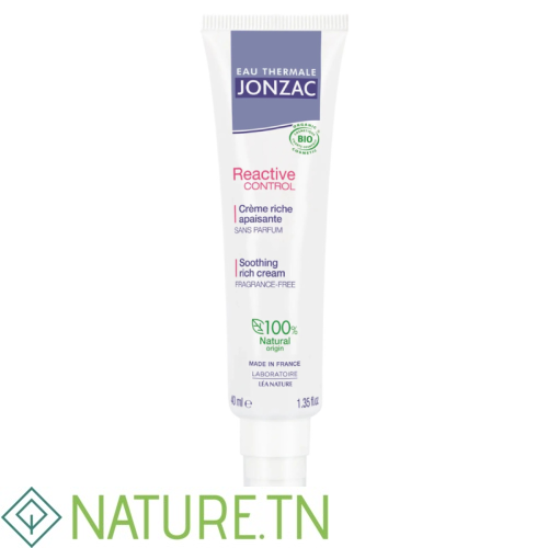 JONZAC REACTIVE CREME RICHE HAUTE TOLERANCE 40ML 1