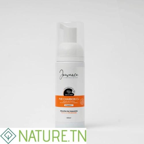 JOUVENCE MOUSSE PUR CHARBON C+ 150ML 2