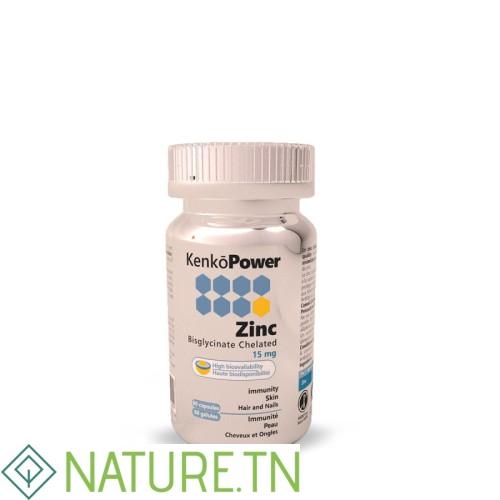 KENKO POWER ZINC 60 GELULES 1
