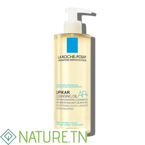 LA ROCHE POSAY LIPIKAR AP+ HUILE LAVANTE PEAUX TENDANCE ECZEMA ATOPIQUE 400ML 1