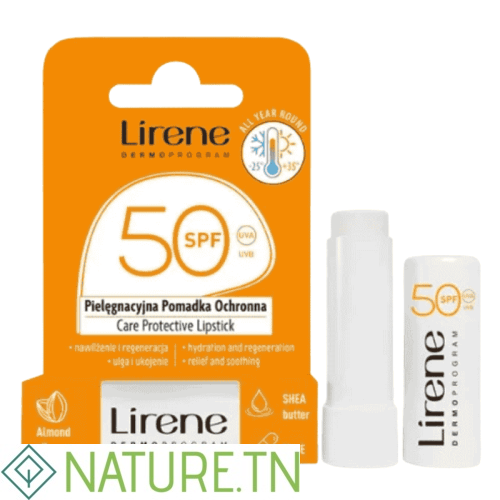 LIRENE BAUME A LEVRE SPF 50+ 4,6G 1 LIRENE BAUME A LEVRE SPF 50+ 4,6G 1