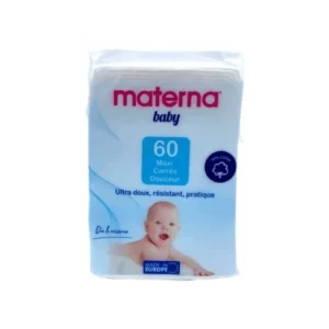 MATERNA BABY COTON MAXI CARRES DOUCEUR BT/60