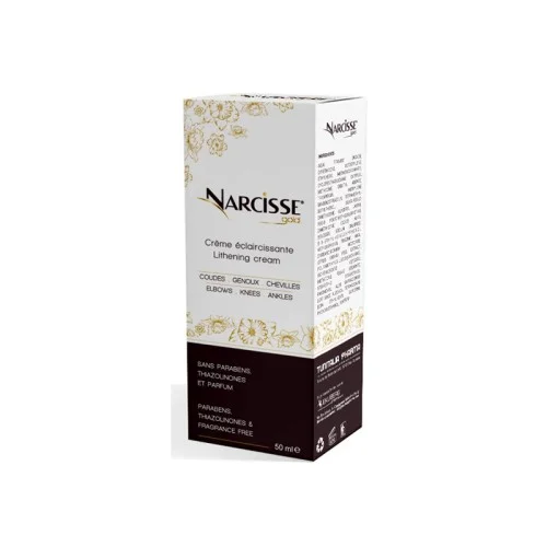 NARCISSE GOLD CREME ECLAIRCISSANTE COUDES, GENOUX, CHEVILLES 50ML 1