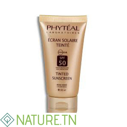 PHYTEAL ECRAN TEINTE BEIGE DOREE SPF50 50ML 1