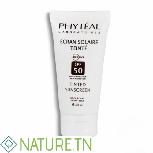 PHYTEAL ECRAN TEINTE BEIGE ECLAT SPF50 50ML 2