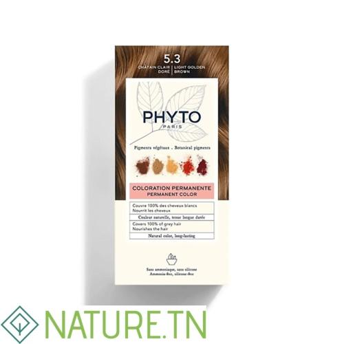 PHYTO PHYTOCOLOR 5.3 CHATAIN CLAIR DORE 3 PHYTO PHYTOCOLOR 5.3 CHATAIN CLAIR DORE