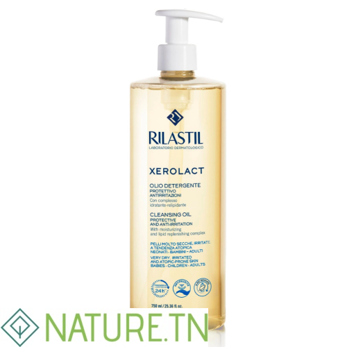 RILASTIL XEROLACT HUILE NETTOYANTE 750ML 2