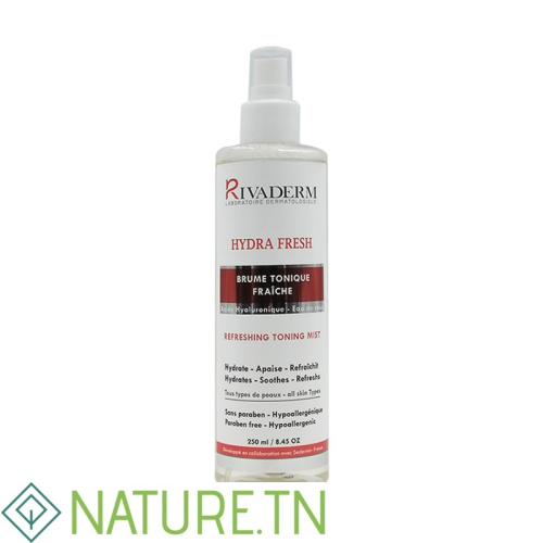 RIVADERM HYDRA FRSH BRUME TONIQUE FRAICHE 250ML 1