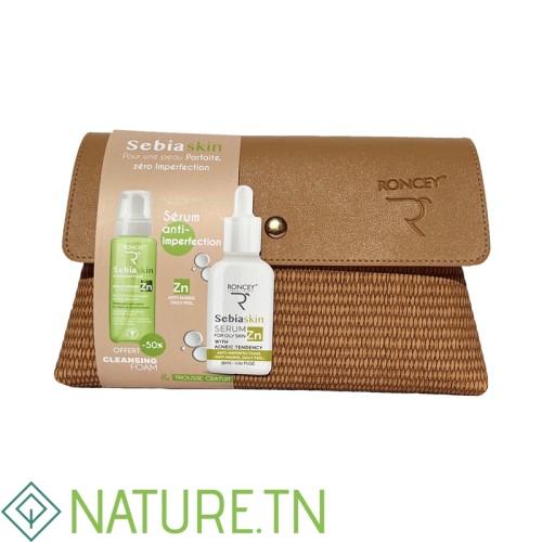 RONCEY TROUSSE SEBIASKIN SERUM 30ML+MOUSSE NETTOYANTE 150ML(-50%) 1