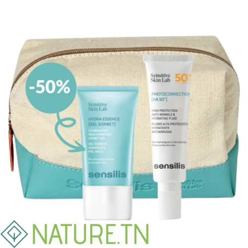 SENSILIS SKIN LAB TROUSSE PHOTOCORRECTION [HA50+] INVISIBLE 50ML+ HYDRA ESSENCE SORBET GEL 40ML(-50%) 1
