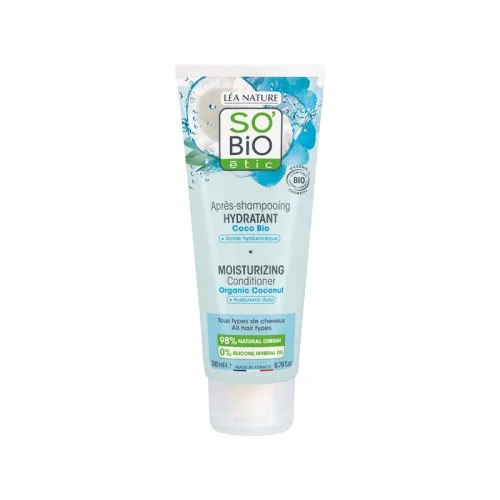 SO BIO ETIQUE APRES-SHAMPOOING CHEVEUX HYDRATES 200ML 1
