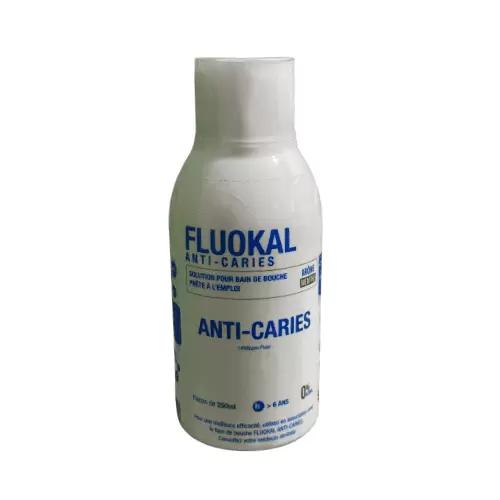 STODERMA FLUOKAL ANTI CARIES BAIN DE BOUCHE 250ML 2