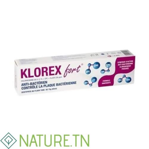 STODERMA KLOREX FORT DENTIFRICE AU FLUOR 65ML 1