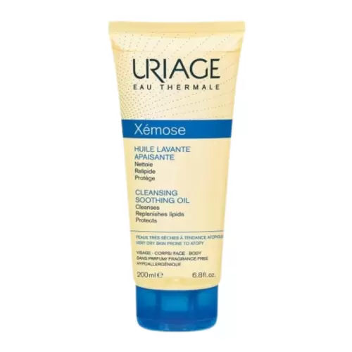 URIAGE XEMOSE HUILE LAVANTE APAISANTE PEAUX TRES SECHES A TENDANCE ATOPIQUE 200ML 1
