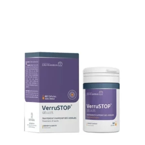 VERRUSTOP TRAITEMENT D’APPOINT DES VERRUES 60 GELULES