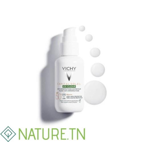 VICHY CAPITAL SOLEIL FLUIDE UV CLEAR SPF 50+ ANTI IMPERFECTIONS 40 ML 1