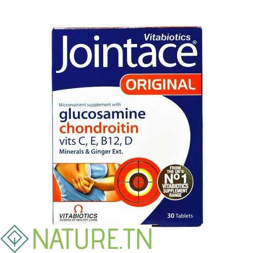 VITABIOTICS JOINTACE ORIGINAL CHONDROÏTINE+GLUCOSAMINE 30 COMPRIMES 1