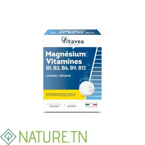 VITAVEA MAGNESIUM B1 B2 B6 B9 B12 EFFERVESCENT 24 COMPRIMES 1